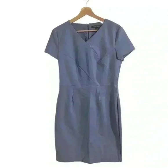 French Connection Glass Stretch Sheath Dress Size 12 - Picture 3 of 8